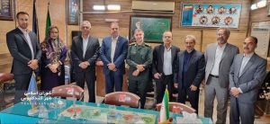 Sepah 13 300x138 - دیدار اعضای شورای اسلامی و شهردار با فرمانده جدید سپاه گنبدکاووس+عکس